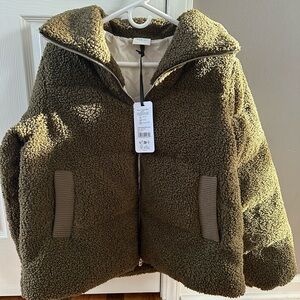 Varley Wilkins Sherpa Jacket - Olive